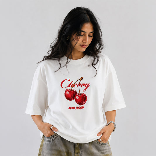 Cherry Crush Oversized T-Shirt