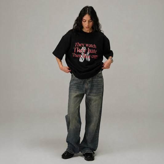 They Watch Girls Oversized Tee