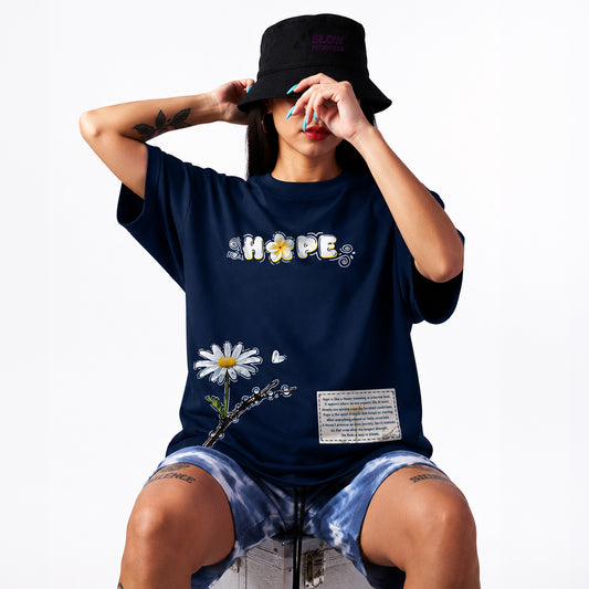 Hope Bloom Oversized T-Shirt