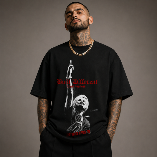 Built Different Ft. Sidhu - T-Shirt