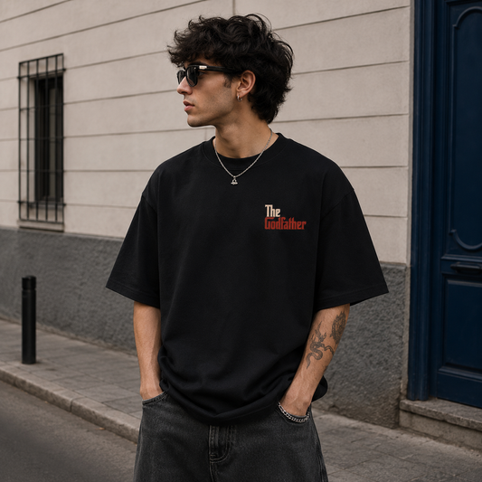 Godfather Ft - Sanju Oversized T-Shirt