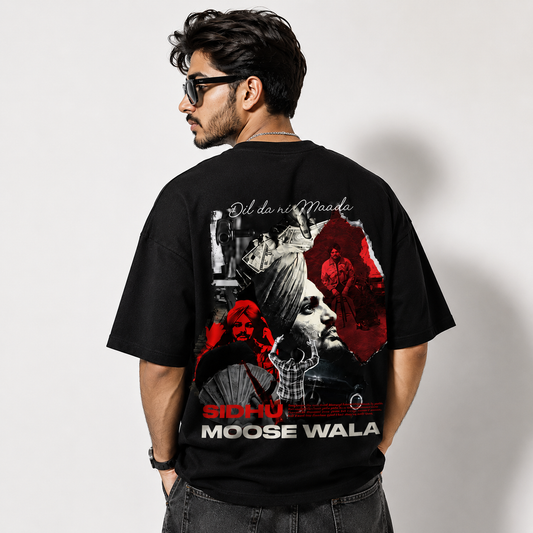 Sidhu Moosewala Legacy Oversized T-Shirt