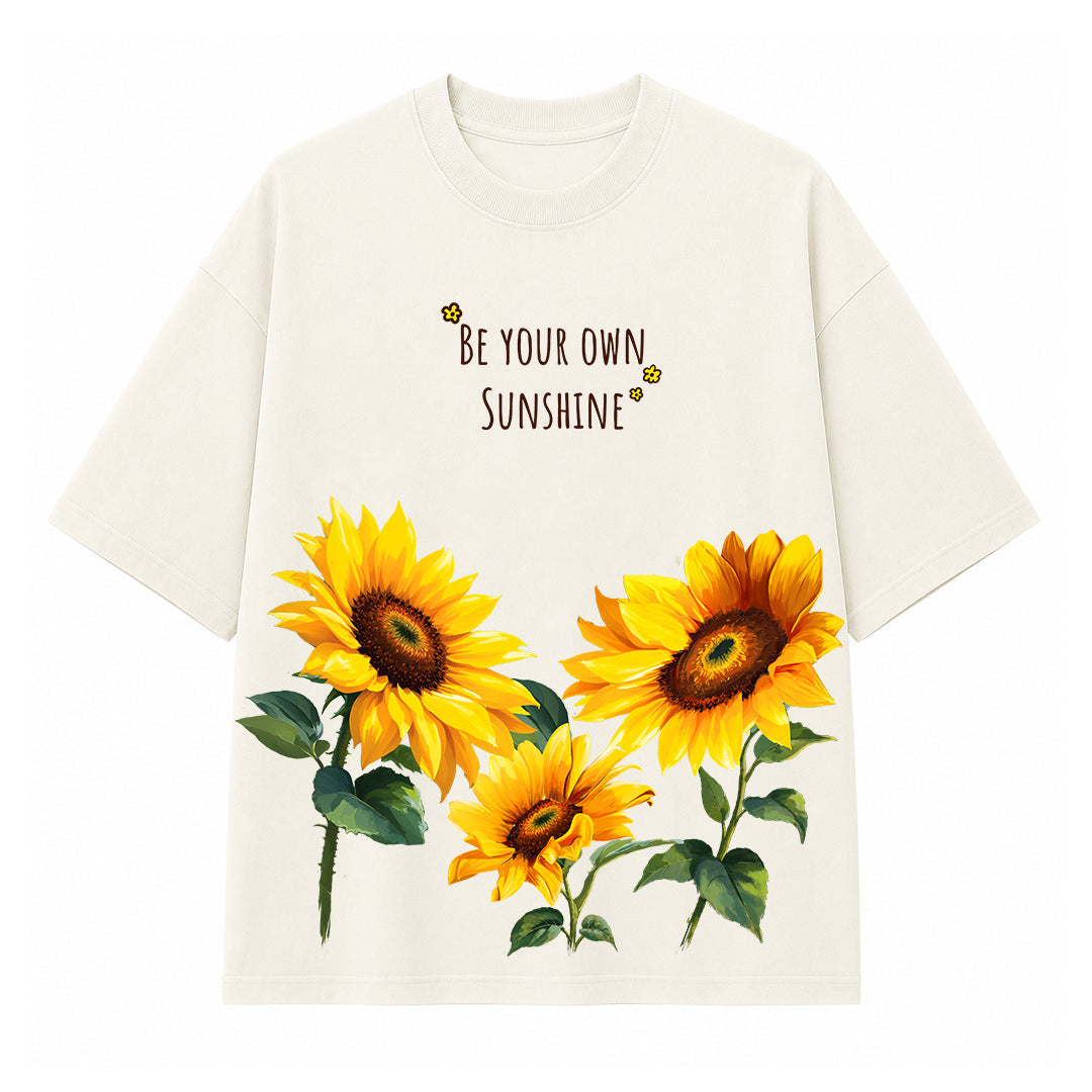 Sunshine Bloom Oversized T-Shirt