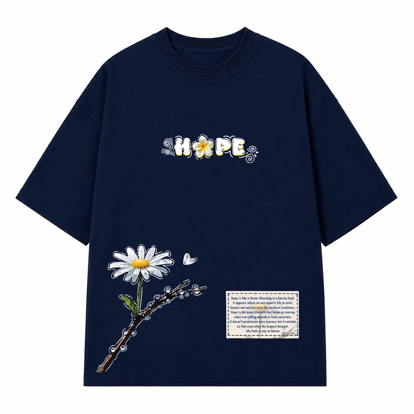 Hope Bloom Oversized T-Shirt