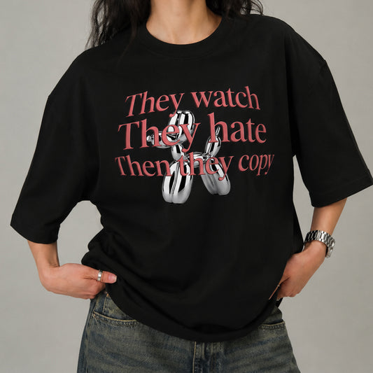 They Watch Girls Oversized Tee