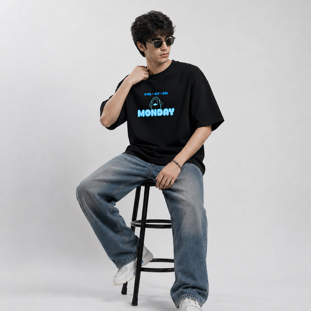 Monday Blues Oversized T-shirt