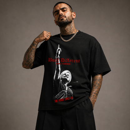Built Different Ft. Sidhu - T-Shirt