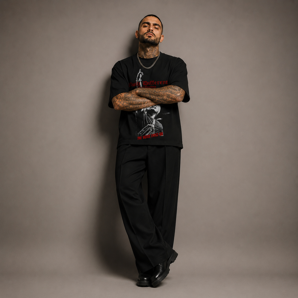 Built Different Ft. Sidhu - T-Shirt