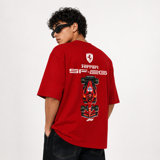 Ferrari SF-26 - Oversized T-Shirt