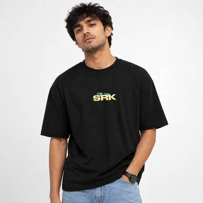 SRK King Oversized T-Shirt – Black