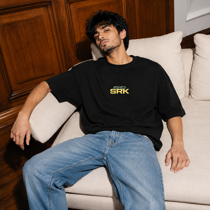 SRK King Oversized T-Shirt – Black