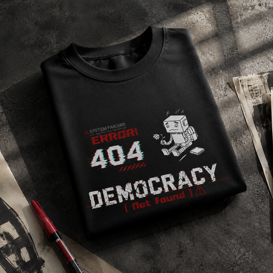 Democracy 404 Oversized T-Shirt