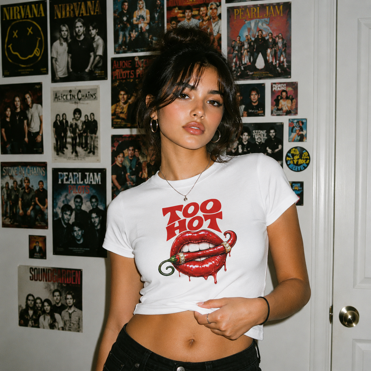 Too Hot Crop Top