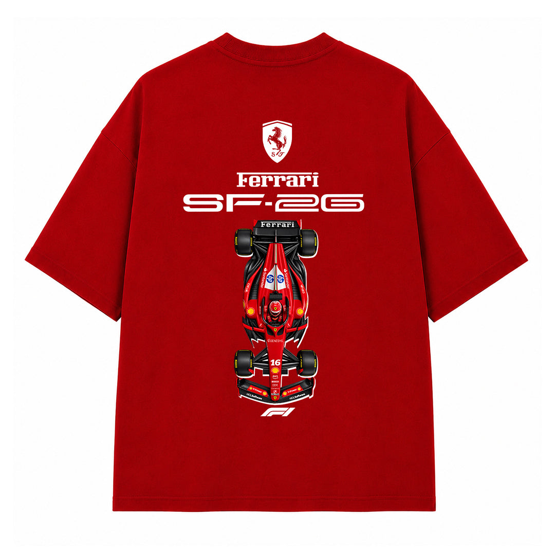 Ferrari SF-26 - Oversized T-Shirt