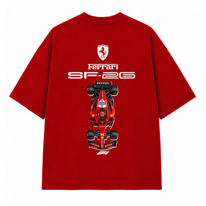 Ferrari SF-26 - Oversized T-Shirt
