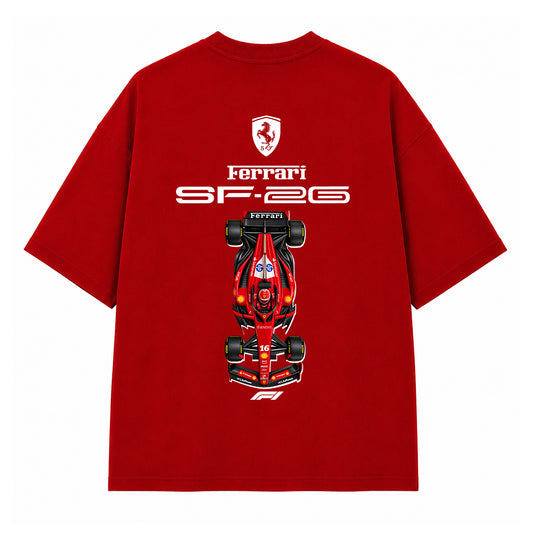 Ferrari SF-26 - Oversized T-Shirt