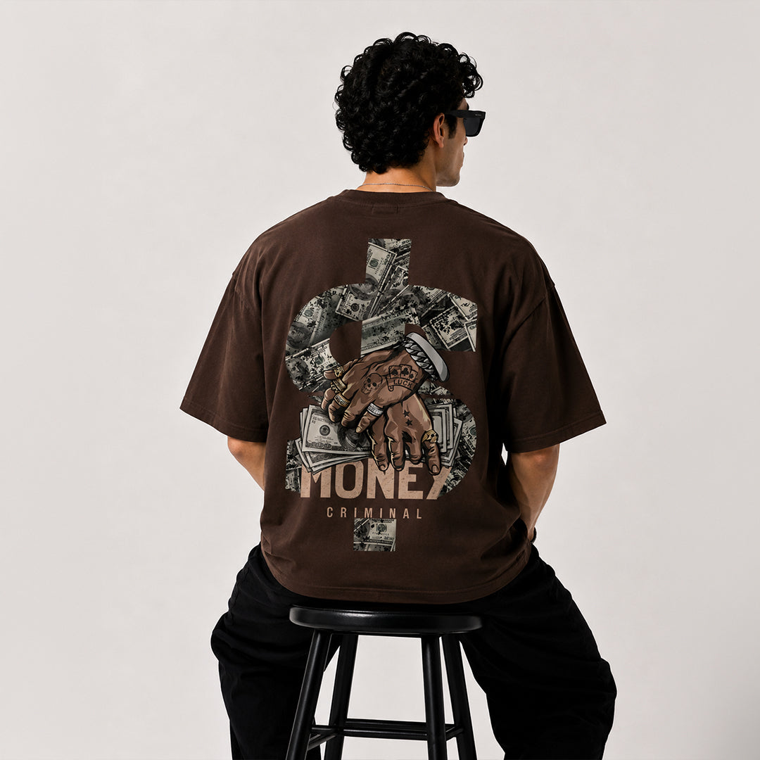 Money Oversized T-shirt
