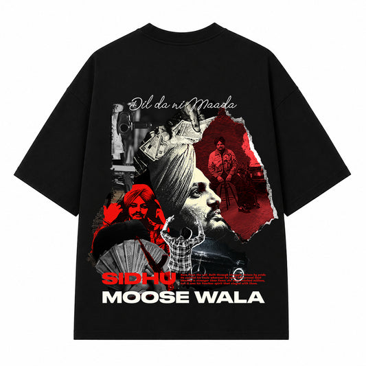 Sidhu Moosewala Legacy Oversized T-Shirt