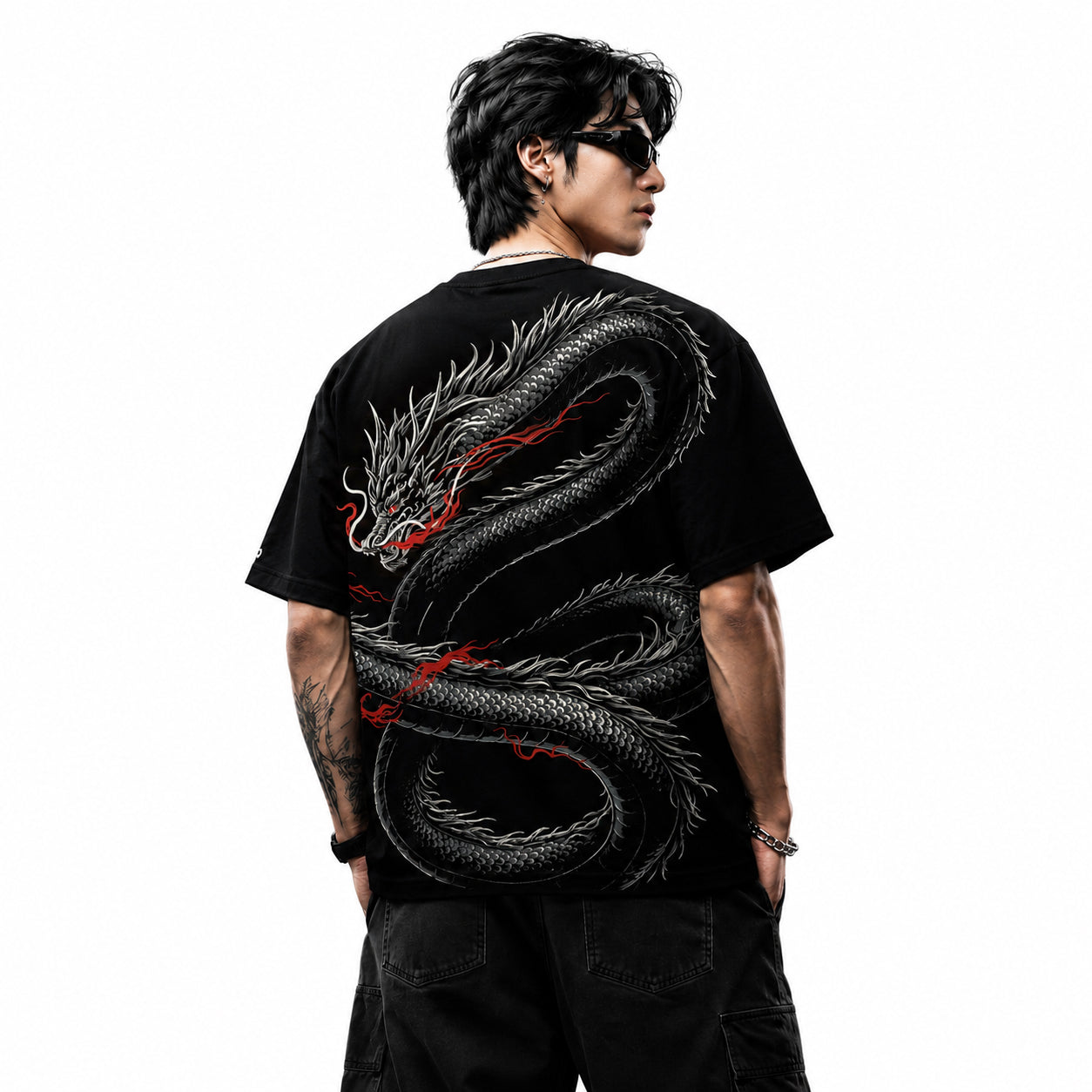 Dragon Inner Fire  Oversized t-shirt