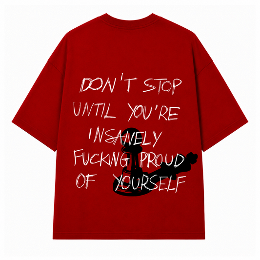 UNSTOPPABLE OVERSIZED T-SHIRT