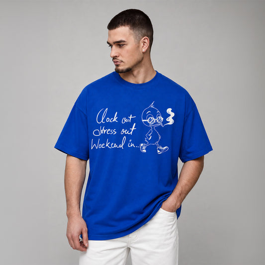 Weekend In Oversized T-Shirt